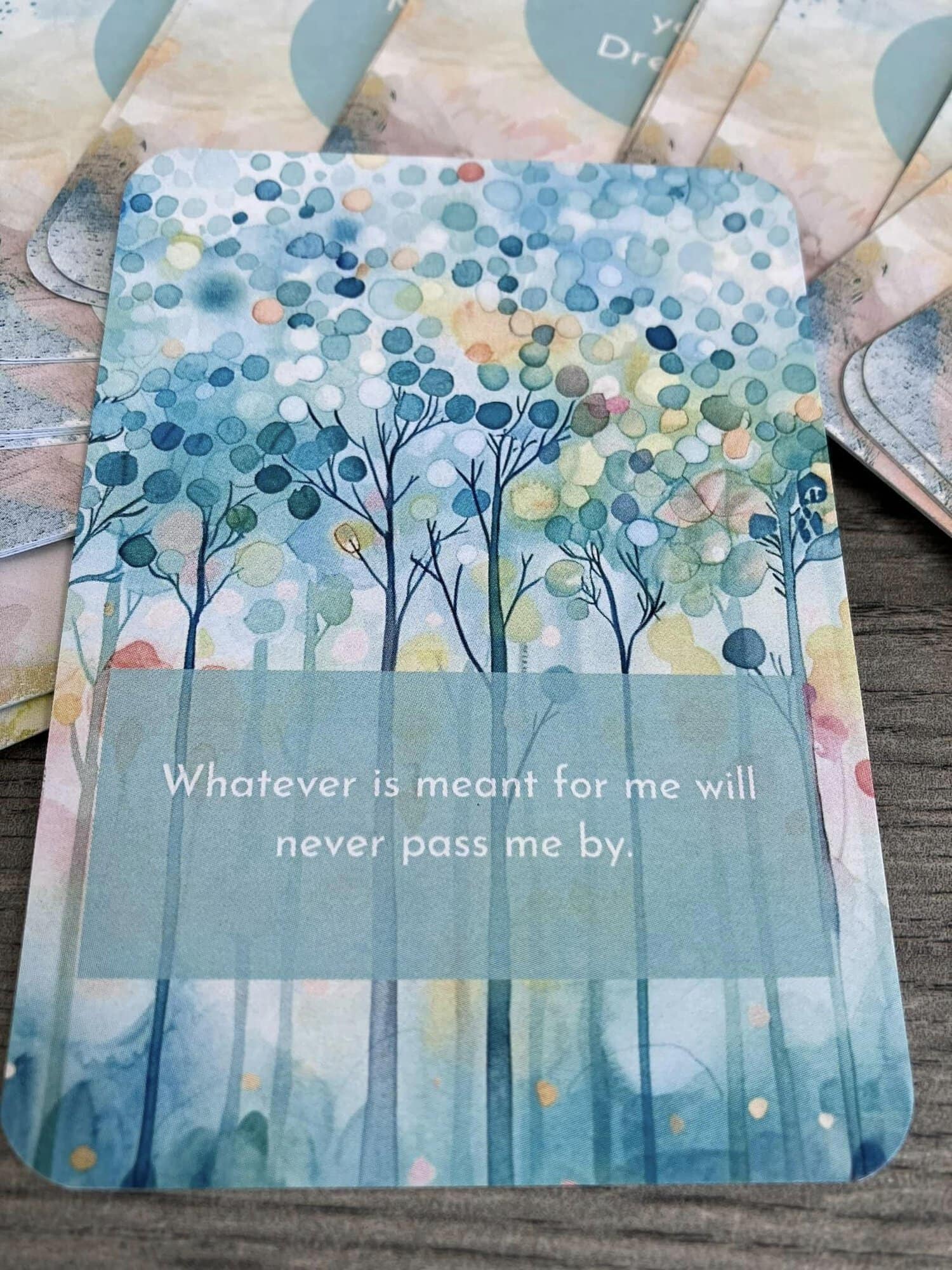 Manifest Your Dreams Affirmation Cards
